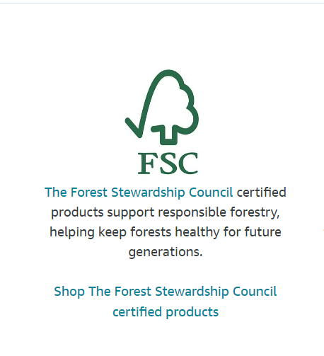 亚马逊环境友好承诺标签申请指南-FSC®认证产品篇(图3) 亚马逊环境友好承诺标签申请指南-FSC®认证产品篇(图3)